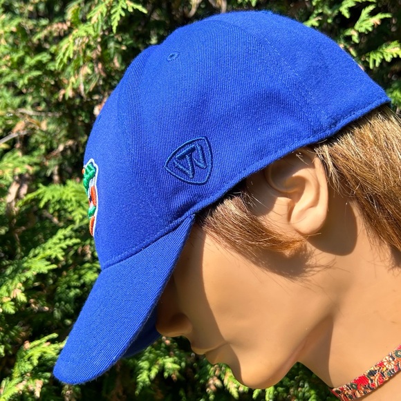 Vintage Y2K Florida Gators 🐊 NCAA flex fit fitted baseball cap hat football - Picture 4 of 16